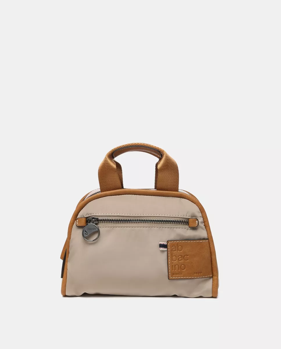 Abbacino - Bandolera Beige De Materiales Reciclados barato