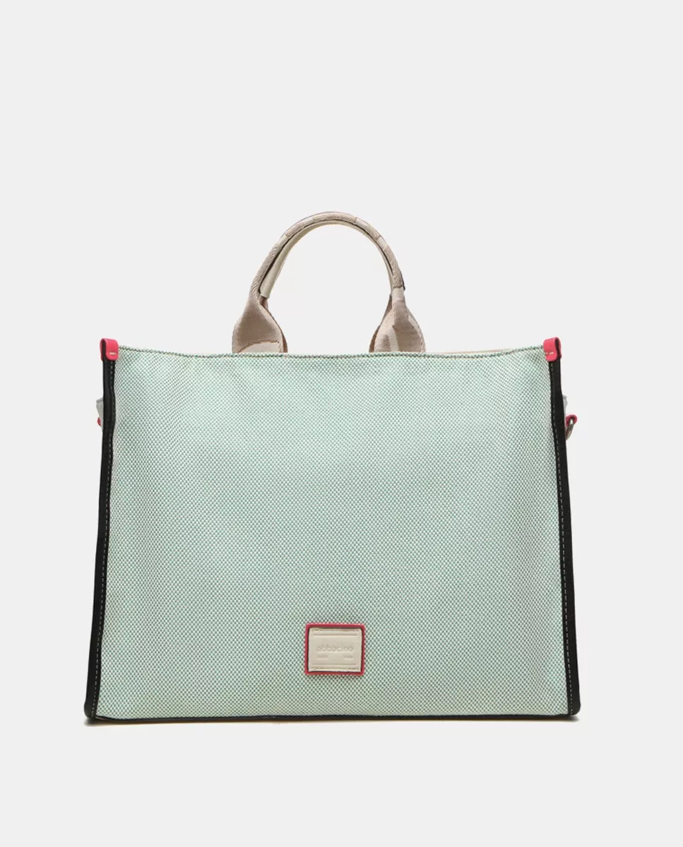Abbacino - Bolso De Mano En Verde Con Bandolera Extraíble Y Cierre Cremallera En Oferta Abbacino - Bolso De Mano En Verde Con Bandolera Extraíble Y Cierre Cremallera Barato
