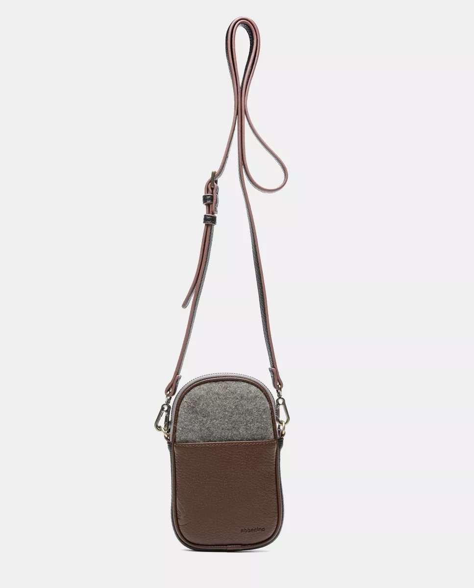 Abbacino - Bolso Para El Móvil En Marrón Con Bandolera Extraíble En Oferta Abbacino - Bolso Para El Móvil En Marrón Con Bandolera Extraíble Barato