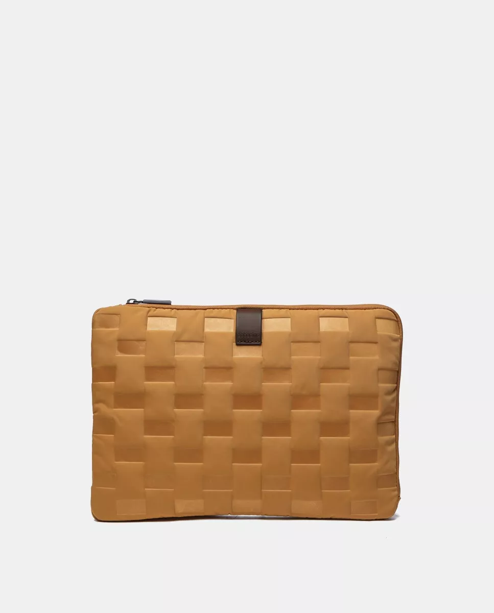 Abbacino - Funda Para El Portátil En Nylon Acolchado ámbar barato