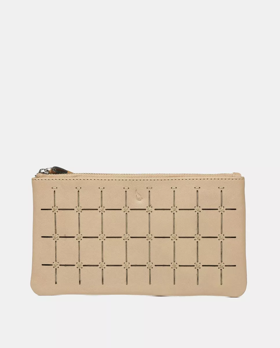 Abbacino - Neceser De Piel Troquelada En Beige barato