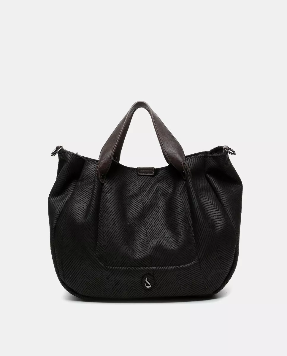 Abbacino - Shopper Pequeño En Negro Con Bandolera Extraíble En Oferta Abbacino - Shopper Pequeño En Negro Con Bandolera Extraíble Barato