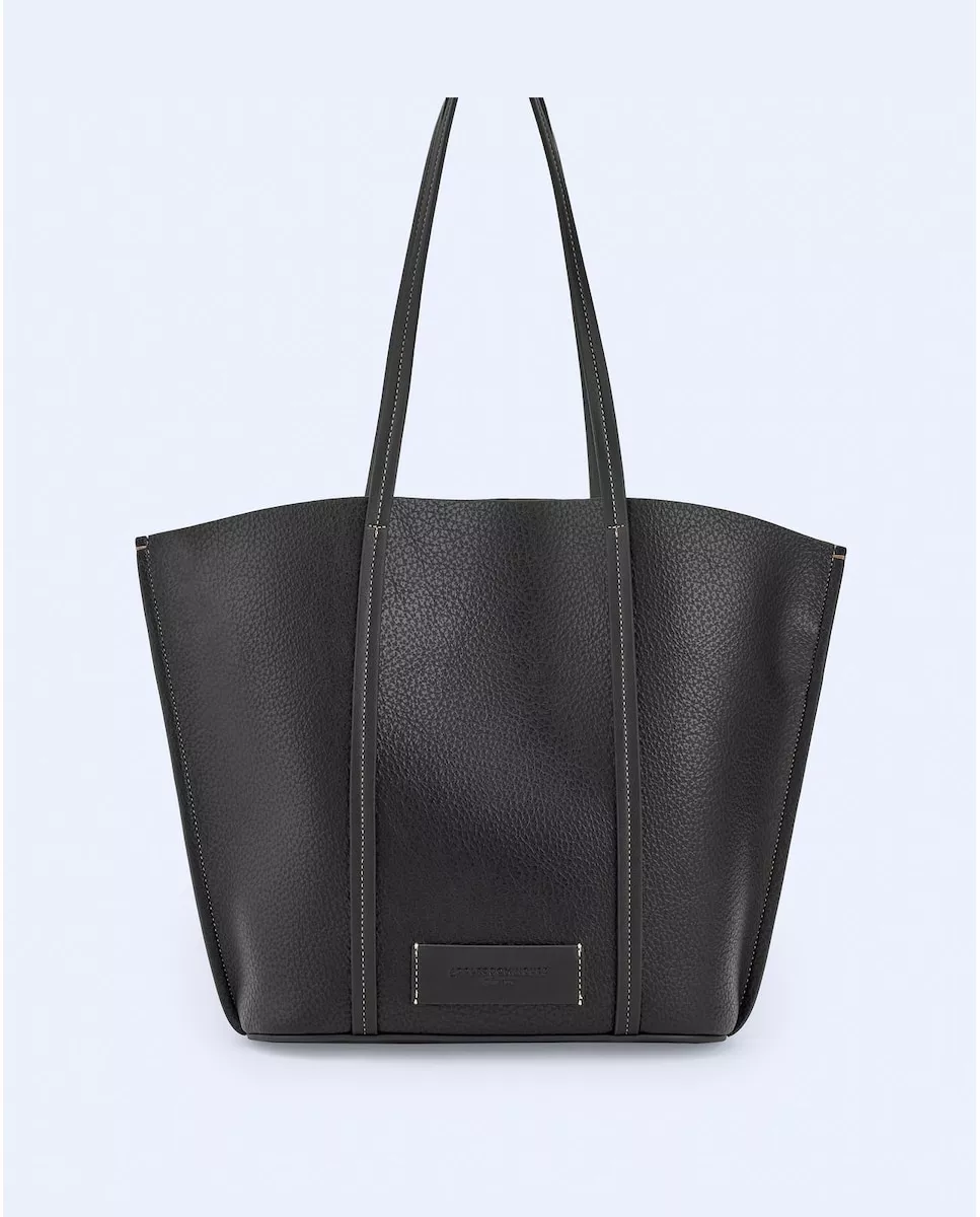 Adolfo Dominguez - Bolso De Hombro Con Bolsa Interior En Negro barato