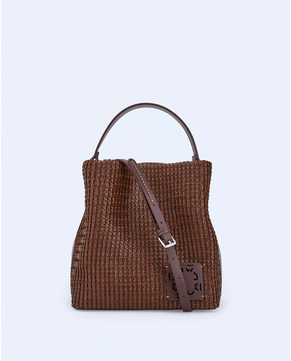 Adolfo Dominguez - Bolso De Hombro Transformable A Bandolera En Color Marrón En Oferta Adolfo Dominguez - Bolso De Hombro Transformable A Bandolera En Color Marrón Barato