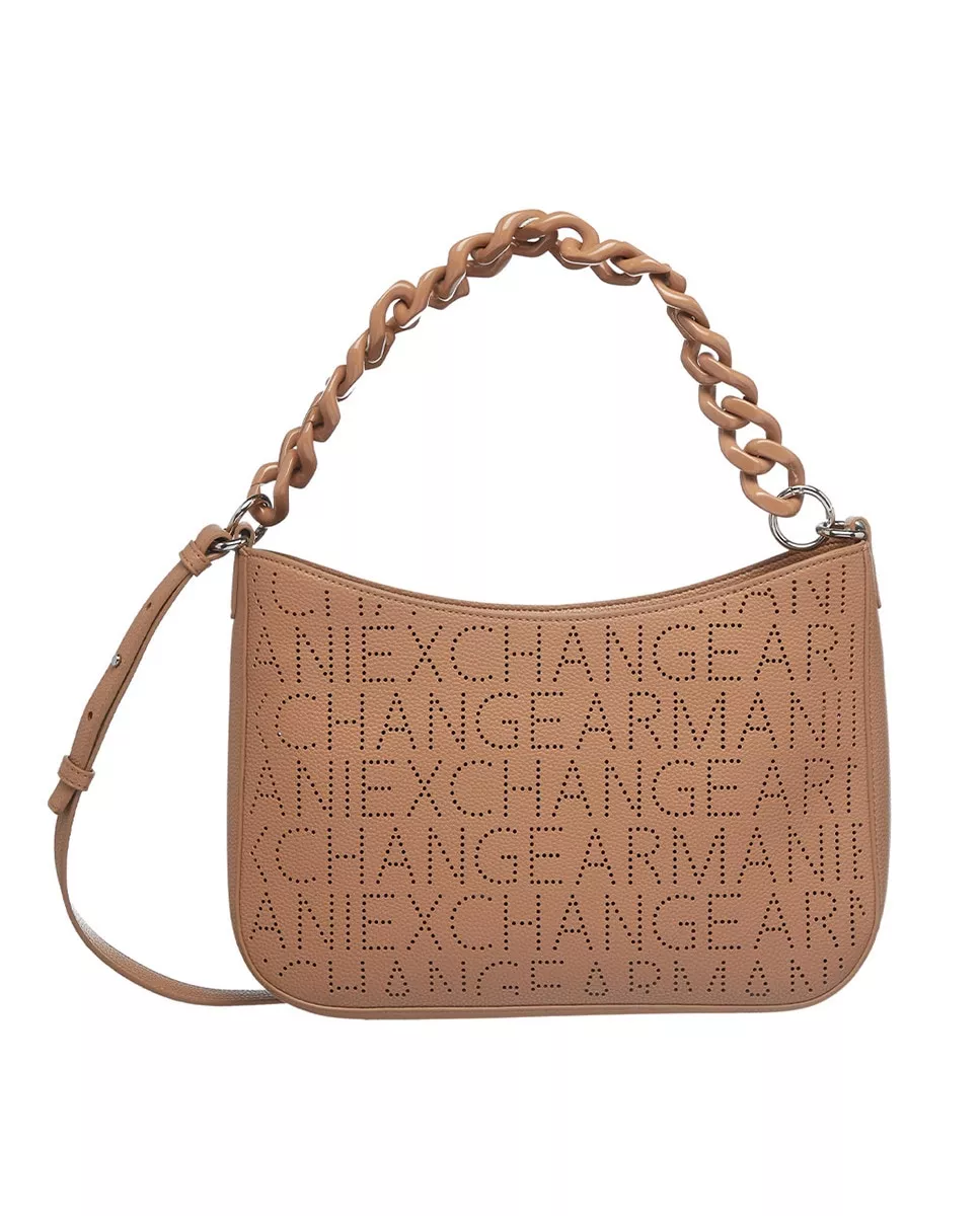 Armani Exchange - Bolso De Mujer Hobo Mediano Cruzado barato
