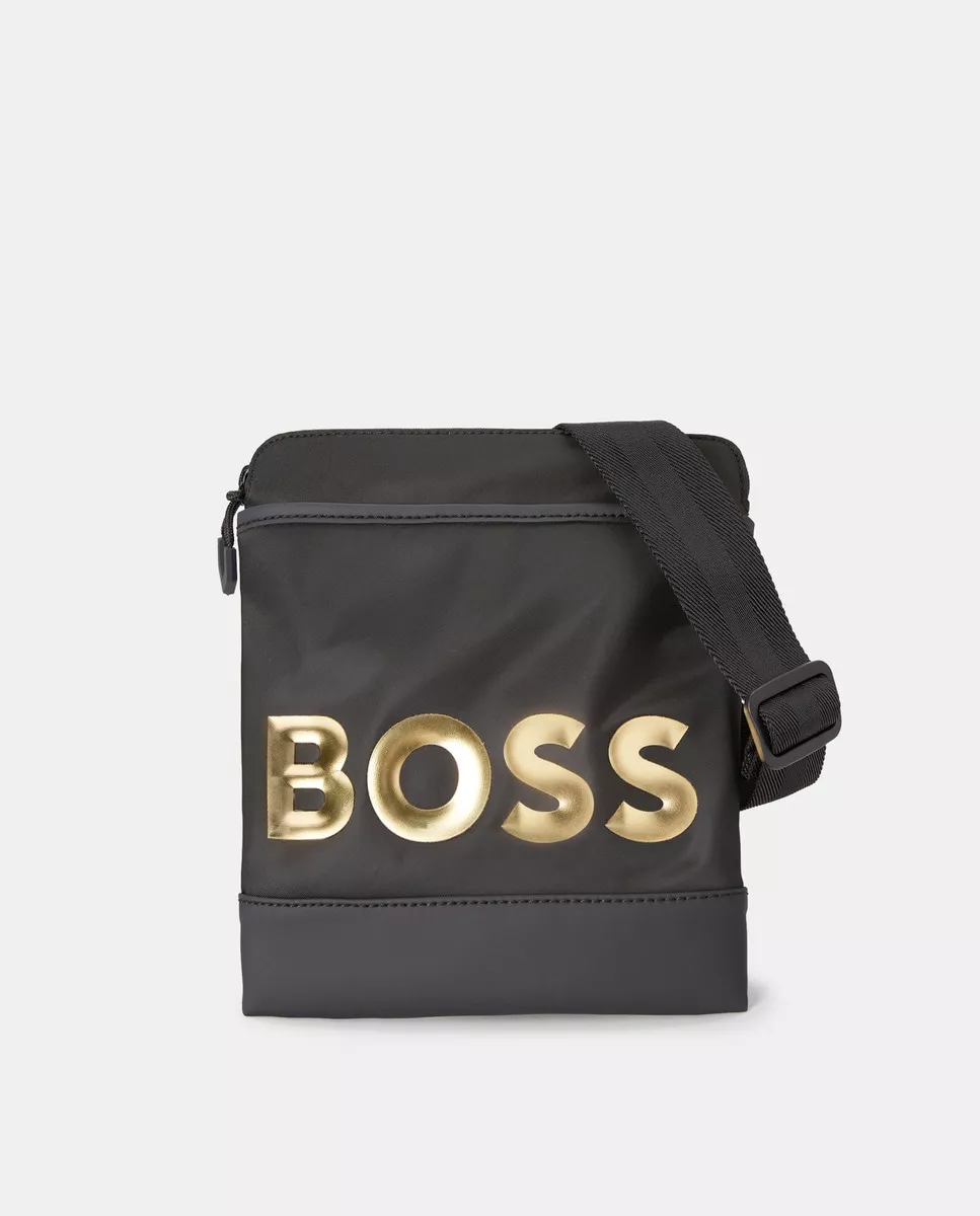 Boss - Bandolera De Hombre En Color Negro barato