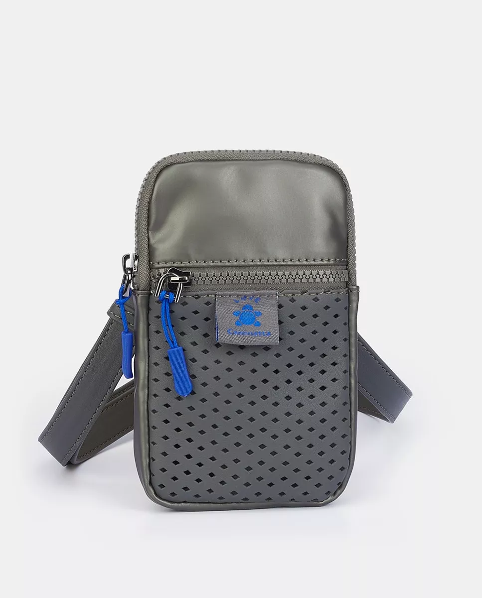 Caminatta - Bolso Para Móvil En Gris Oscuro barato