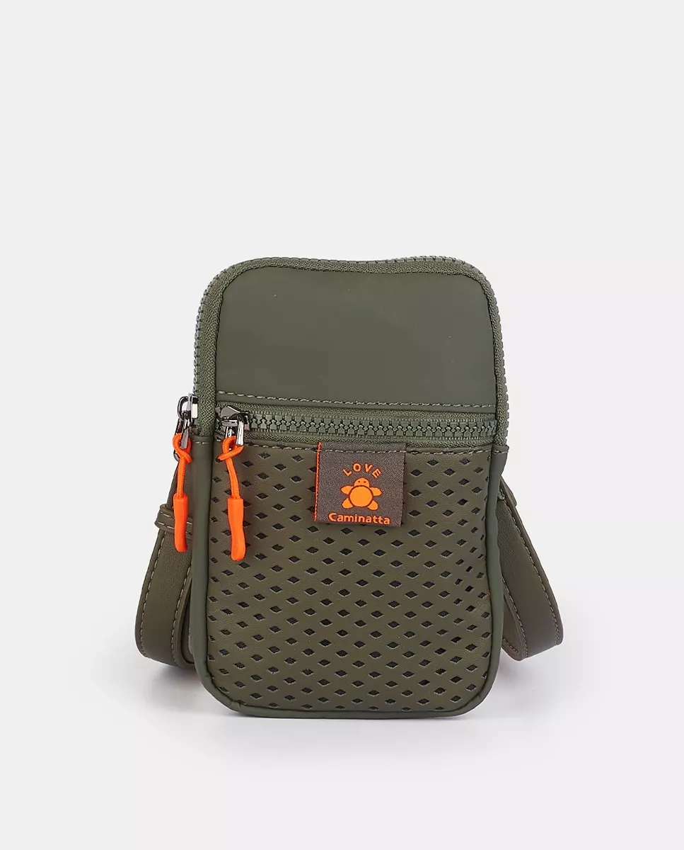 Caminatta - Bolso Para Móvil En Kaki barato