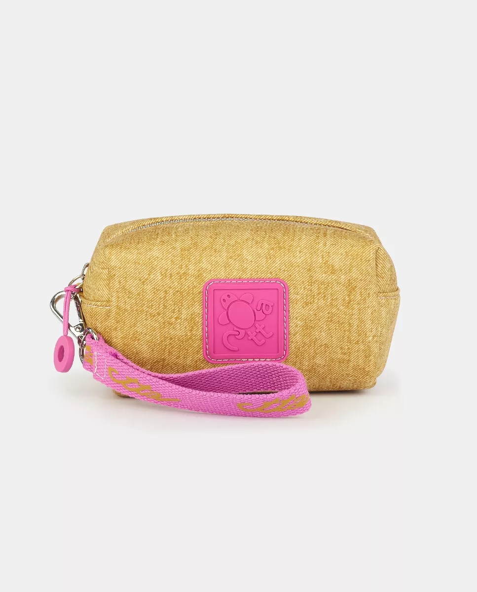 Caminatta - Neceser De Neopreno En Mostaza Con Detalles A Contraste En Oferta Caminatta - Neceser De Neopreno En Mostaza Con Detalles A Contraste Barato