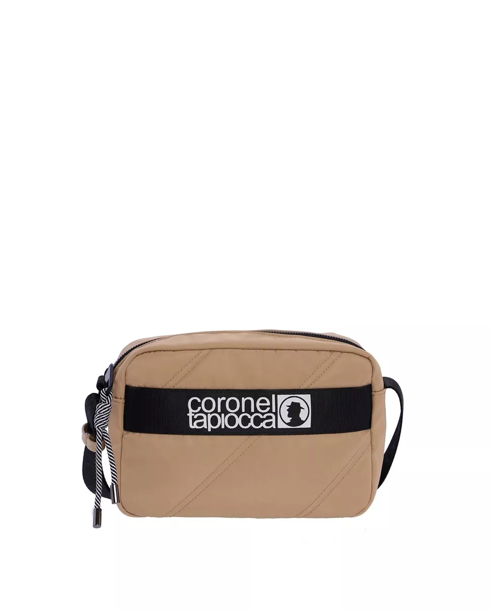 Coronel Tapiocca - Bandolera De Mujer Modelo Perpetu Color Beige Con Cremallera barato