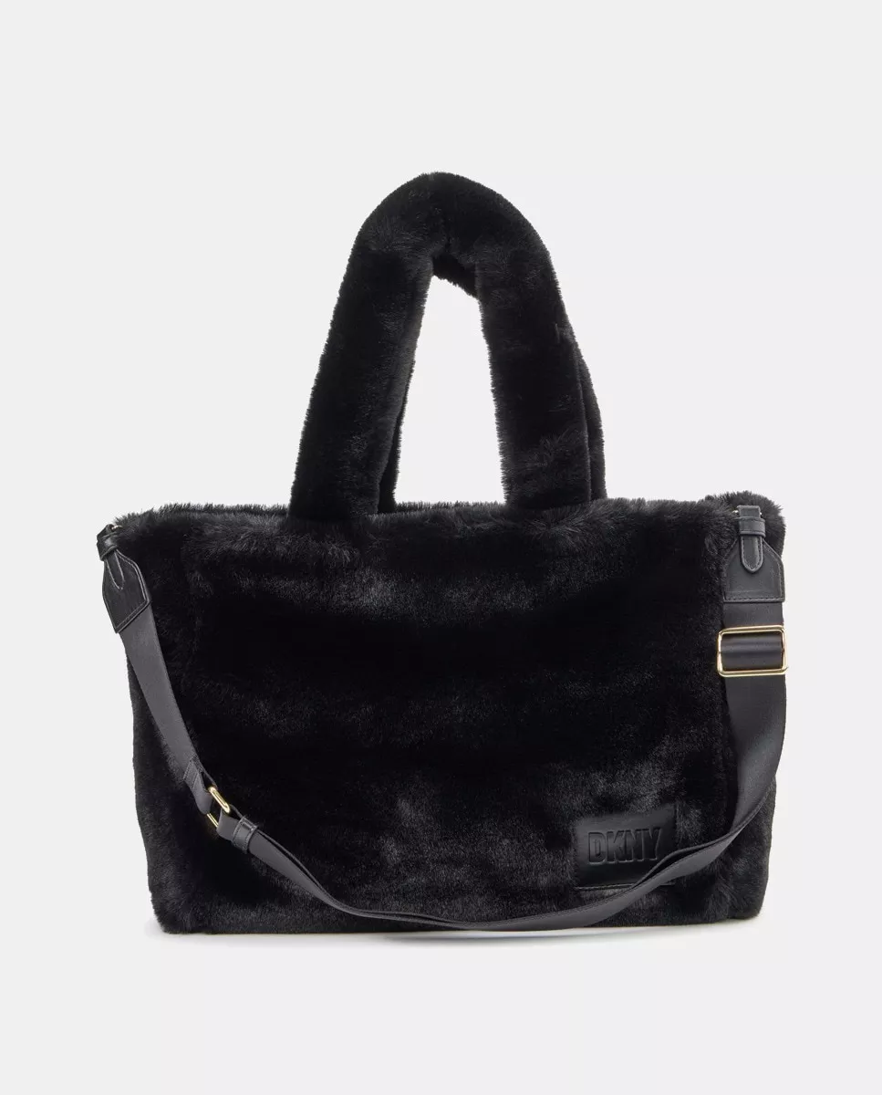 Dkny - Bolso De Hombro Negro Con Imán barato