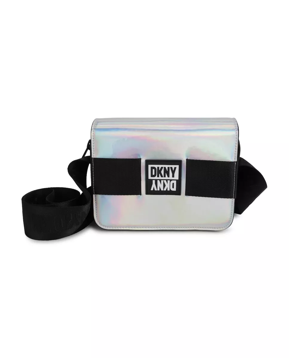 Dkny - Bolso De Niña En Color Plata Con Efecto Holográfico barato