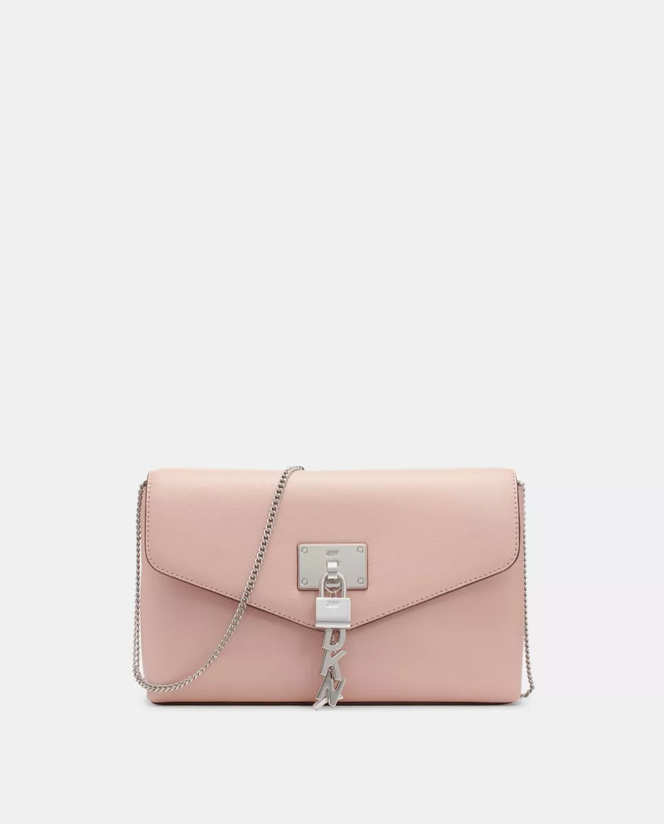 Dkny - Cartera De Mano De Piel En Rosa Con Cierre De Imán barato