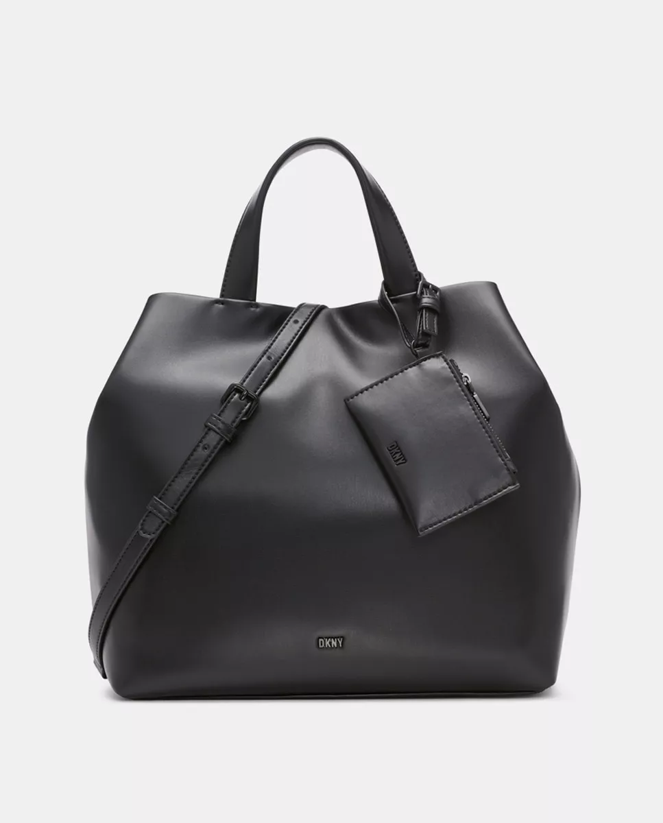 Dkny - Shopper En Negro Con Bandolera Y Cierre Imán barato