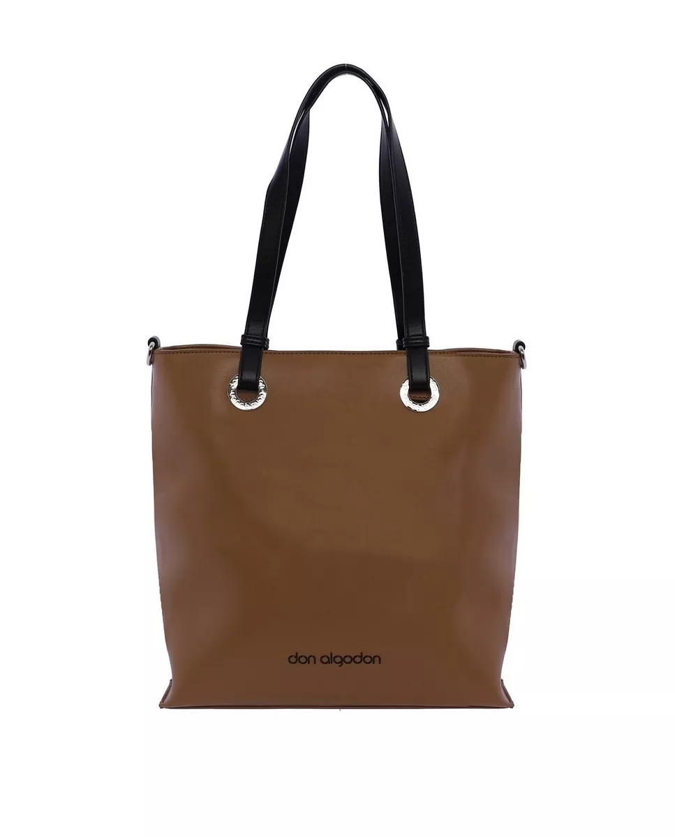 Don Algodón - Bolso De Hombro Sani De Color Camel Con Cremallera En Oferta Don Algodón - Bolso De Hombro Sani De Color Camel Con Cremallera Barato
