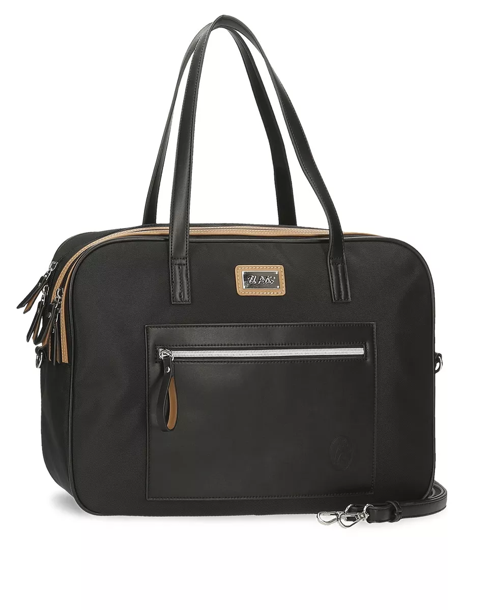 El Potro - Portadocumentos De Mujer Chic Con Portaordenador En Negro En Oferta El Potro - Portadocumentos De Mujer Chic Con Portaordenador En Negro Barato