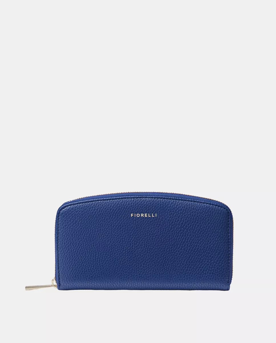 Fiorelli - Cartera Grande Benny En Azul Con Cremallera barato