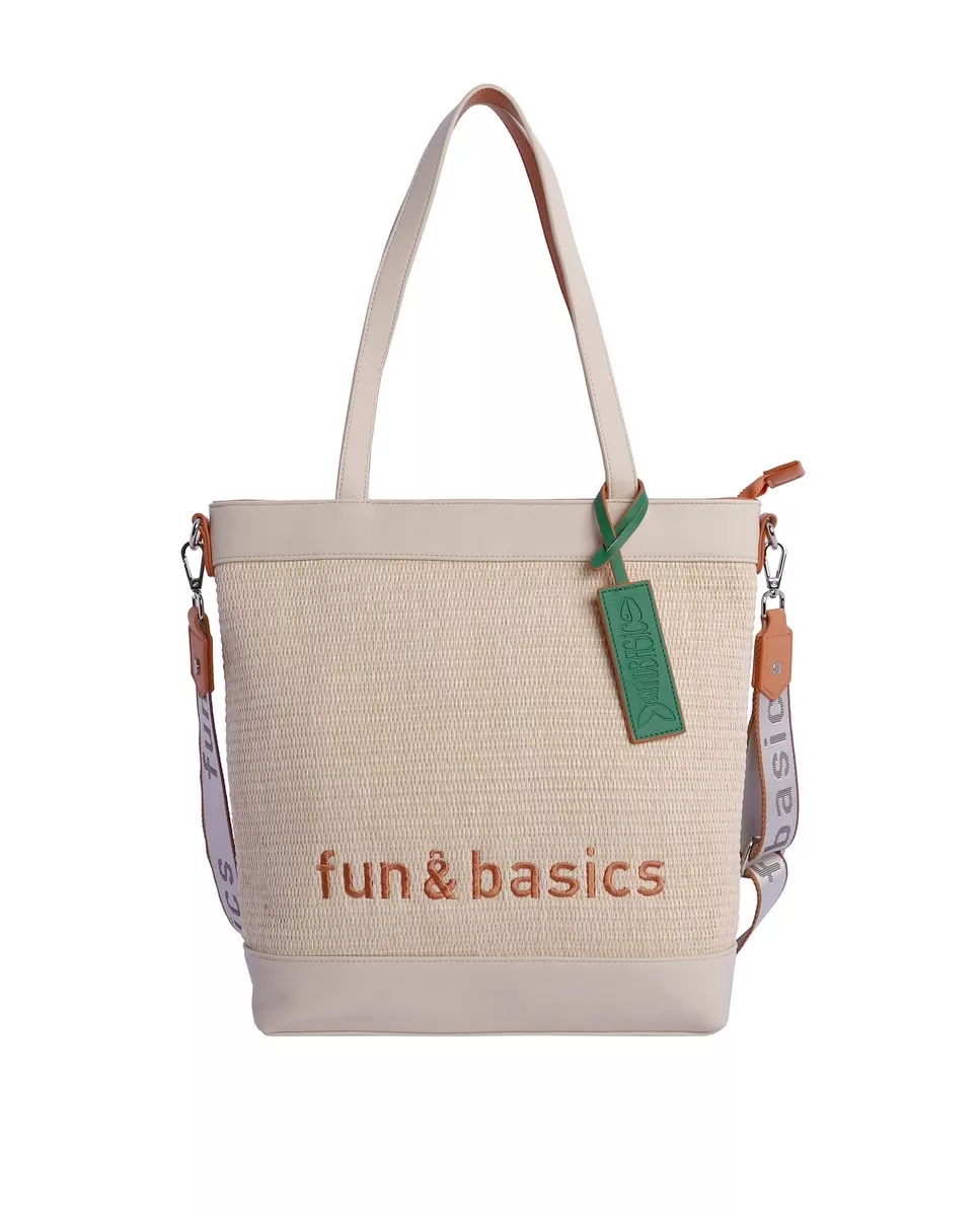 Fun & Basics - Bolso De Hombro Oseas Multicolor Con Cremallera barato