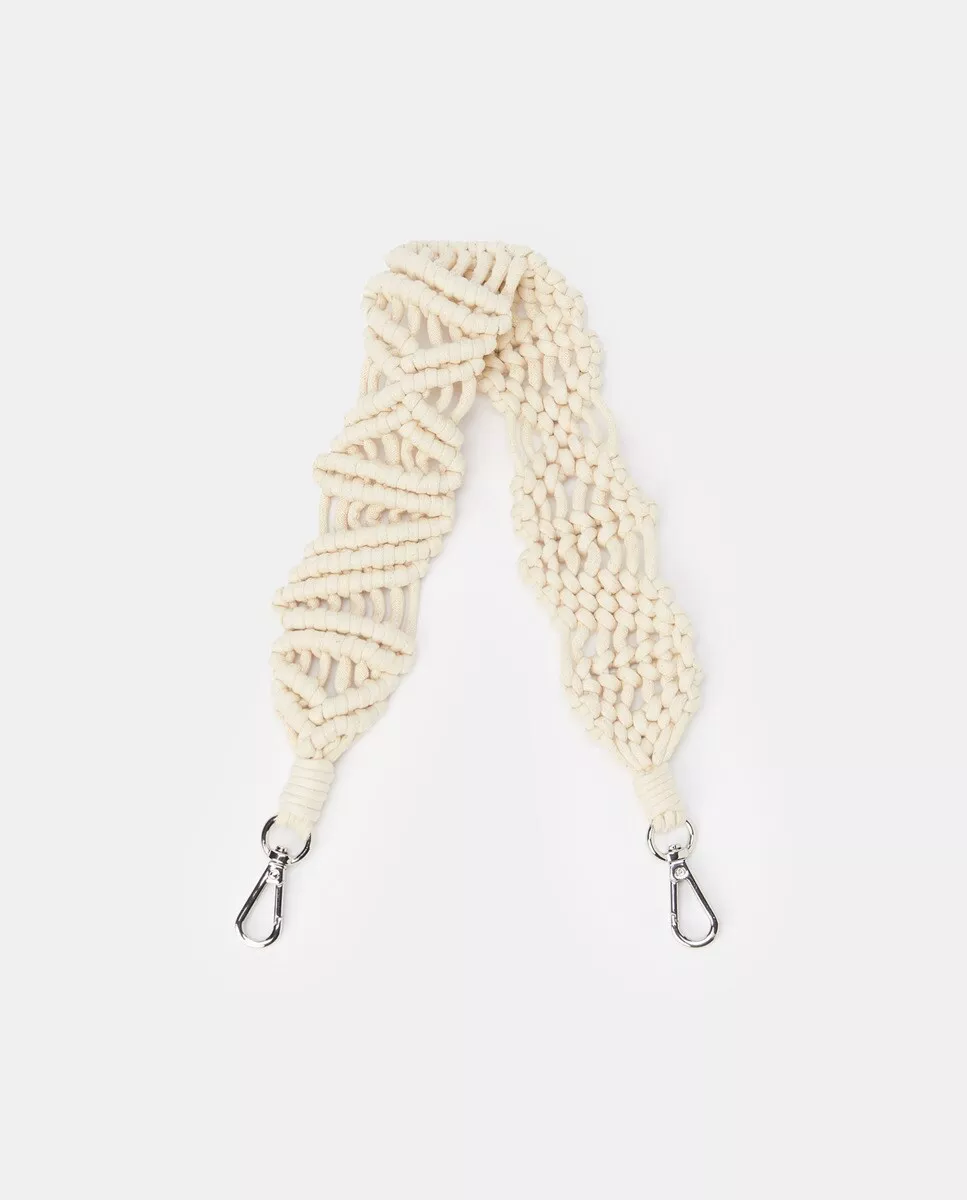 Gianni Chiarini - Asa Bandolera De Tejido De Macramé Con Mosquetones barato