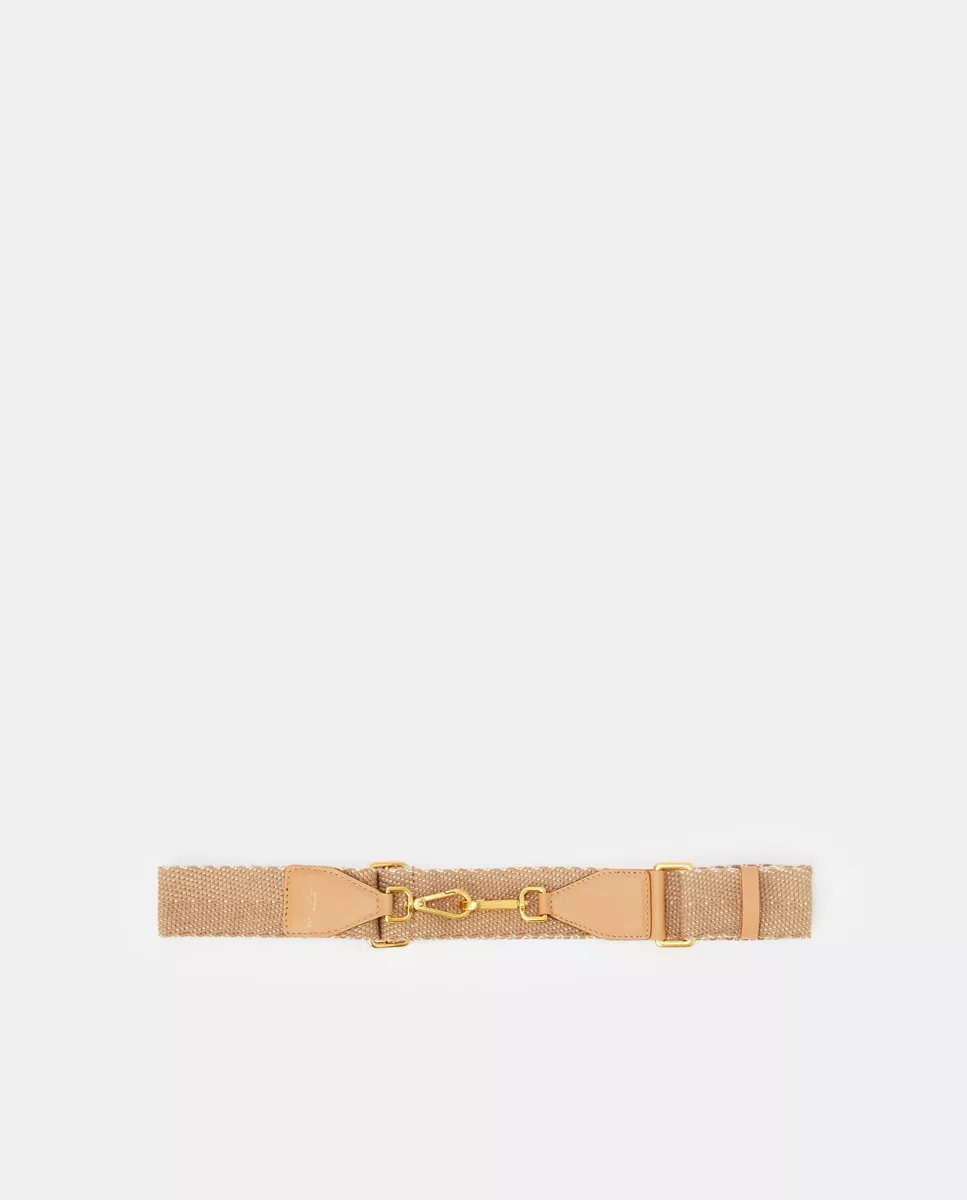 Gianni Chiarini - Asa Bandolera En Tejido De Espiga Con Mosquetones Y Logo De La Marca. barato