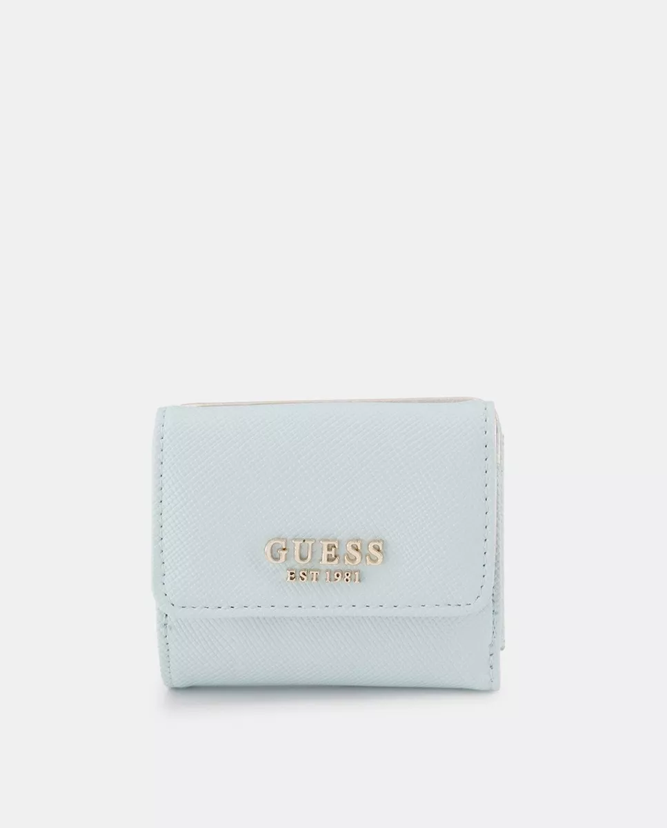 Guess - Cartera Mini En Lila Con Cierre Solapa Y Botón barato