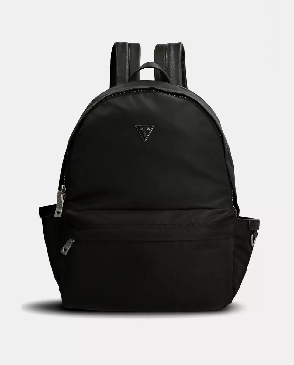 Guess - Mochila En Negro Con Cremallera barato