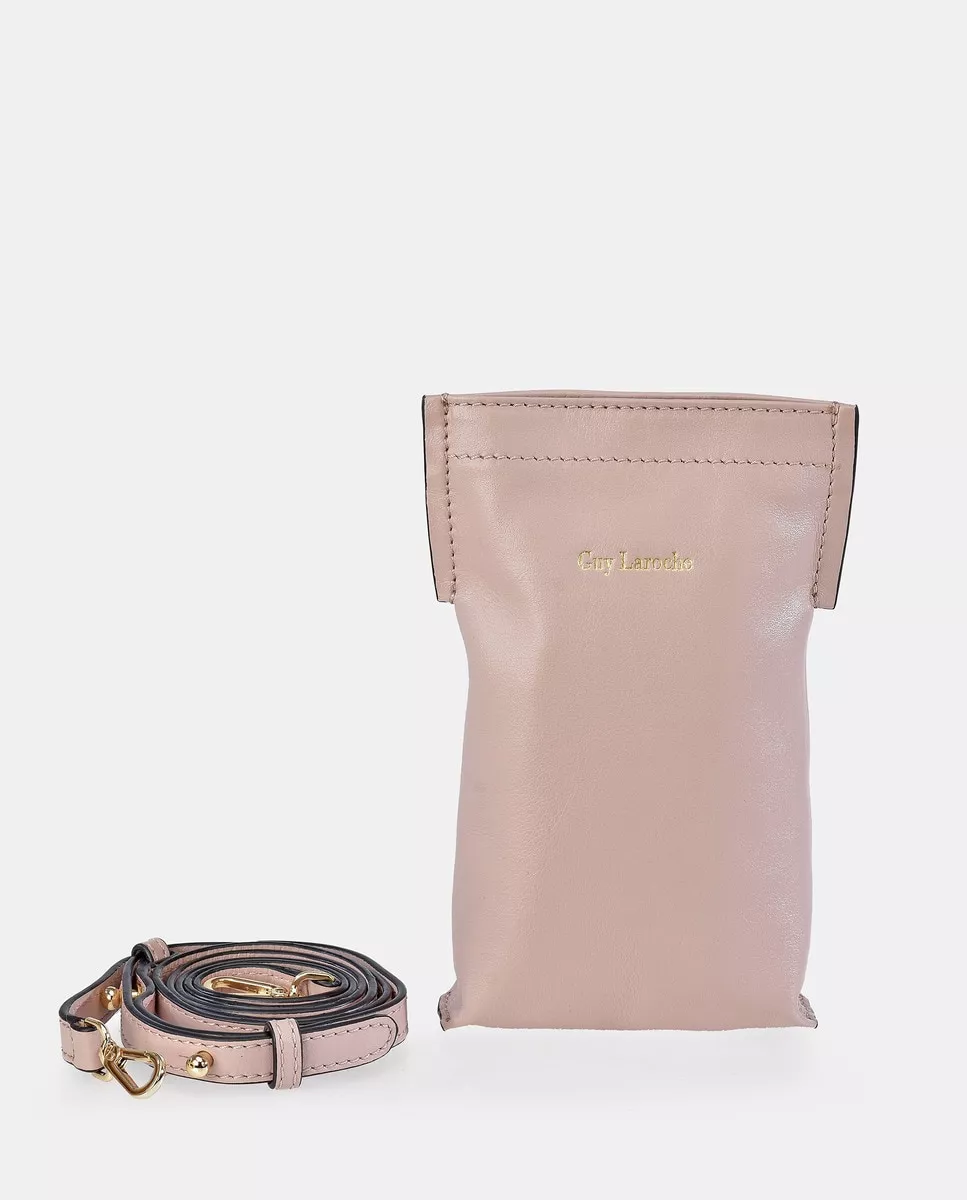 Guy Laroche - Bolso Para Móvil De Piel En Maquillaje Con Detalle De La Marca En Oferta Guy Laroche - Bolso Para Móvil De Piel En Maquillaje Con Detalle De La Marca Barato