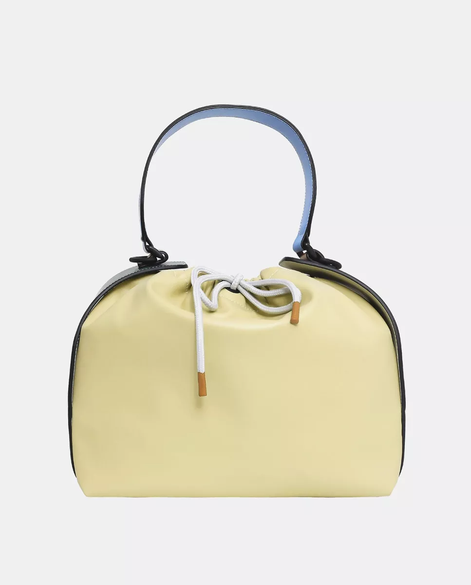 Hvisk - Bolso Saco En Beige Con Cordones Y Cierre Magnético En Oferta Hvisk - Bolso Saco En Beige Con Cordones Y Cierre Magnético Barato