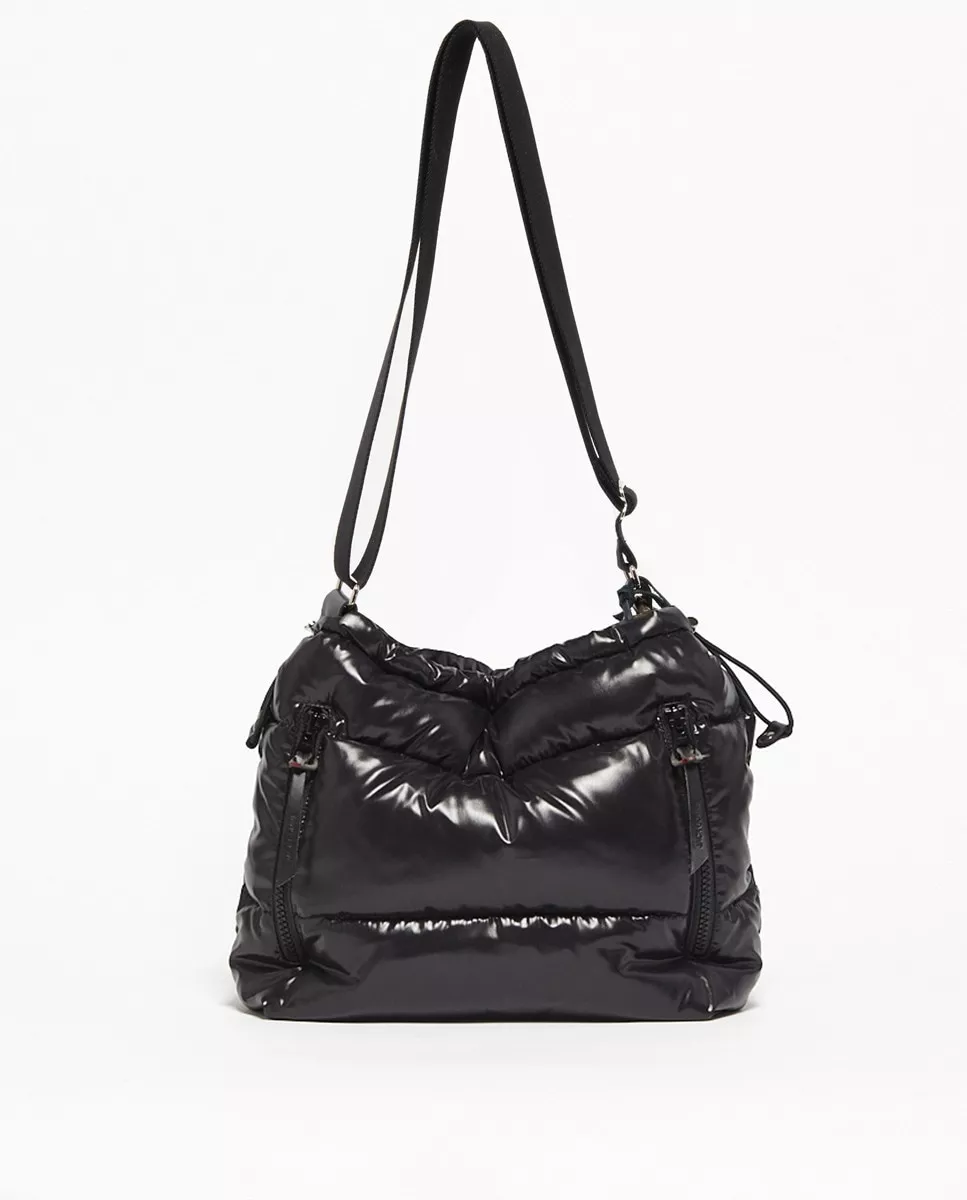 Jack Gomme - Bandolera Meribel Acolchada En Negro Con Asa Regulable En Oferta Jack Gomme - Bandolera Meribel Acolchada En Negro Con Asa Regulable Barato