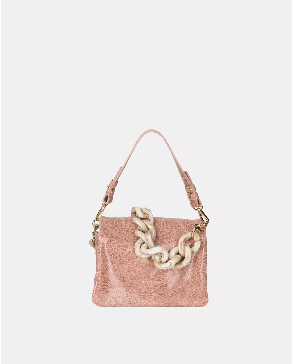 Jasmine - Bolso De Mano Pequeño De Piel Nude Con Asa Corta Y Bandolera En Oferta Jasmine - Bolso De Mano Pequeño De Piel Nude Con Asa Corta Y Bandolera Barato