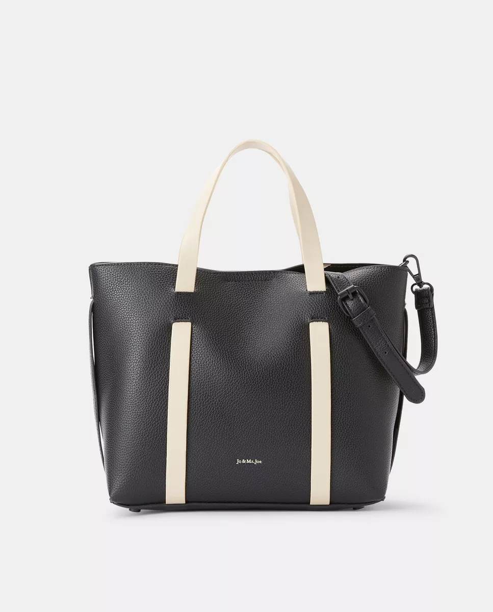 Jo &Amp; Mr. Joe - Bolso De Hombro Tipo Shopper Marrón Oscuro Con Dos Asas En Oferta Jo &Amp; Mr. Joe - Bolso De Hombro Tipo Shopper Marrón Oscuro Con Dos Asas Barato
