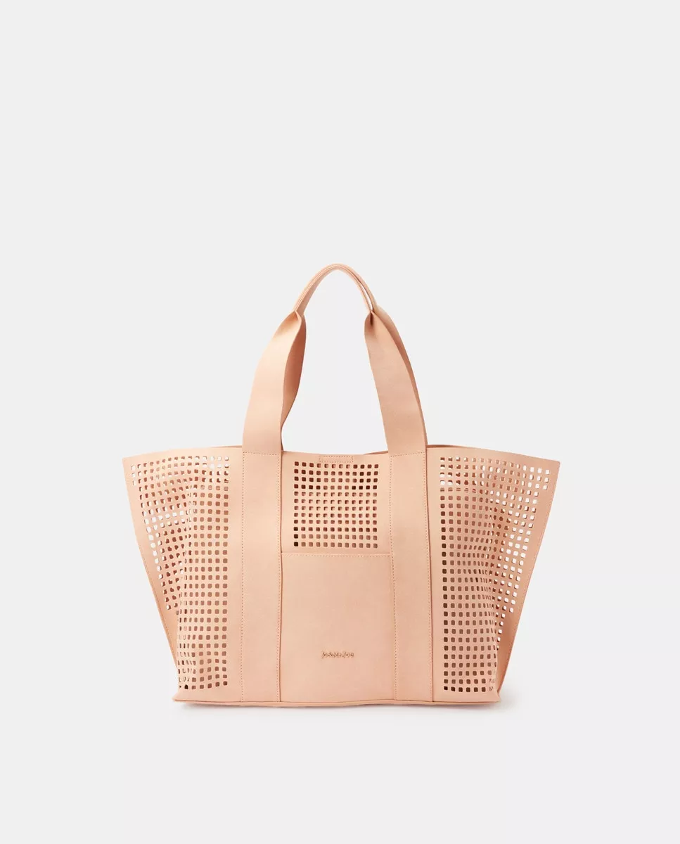 Jo &Amp; Mr. Joe - Shopper En Salmón Troquelado Con Cierre Magnético En Oferta Jo &Amp; Mr. Joe - Shopper En Salmón Troquelado Con Cierre Magnético Barato