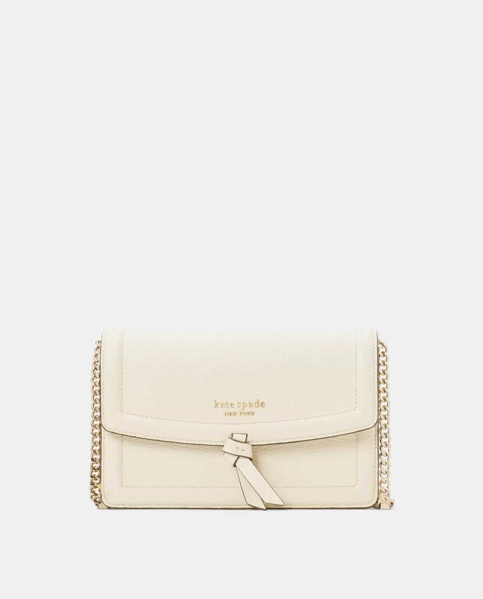 Kate Spade - Bandolera Mini Knott De Piel Lisa En Rosa Con Solapa barato