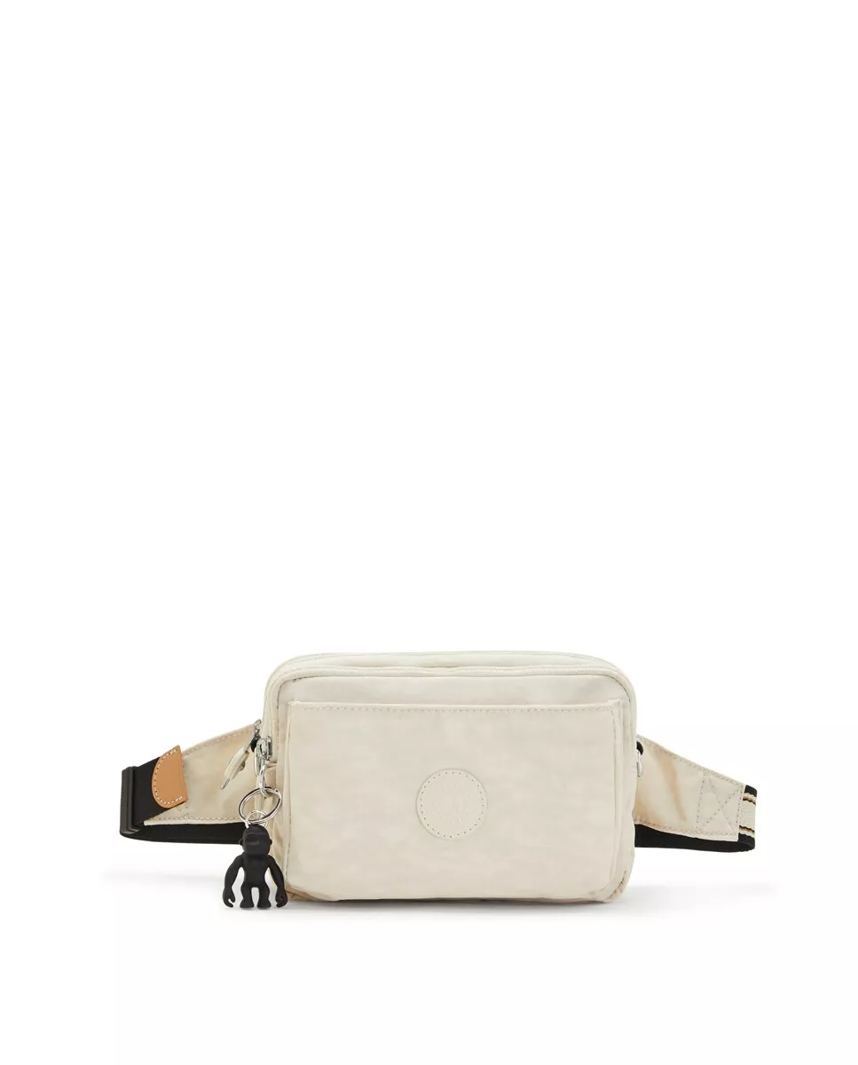 Kipling - Bandolera De Mujer Con Correa Ajustable Color Crudo barato