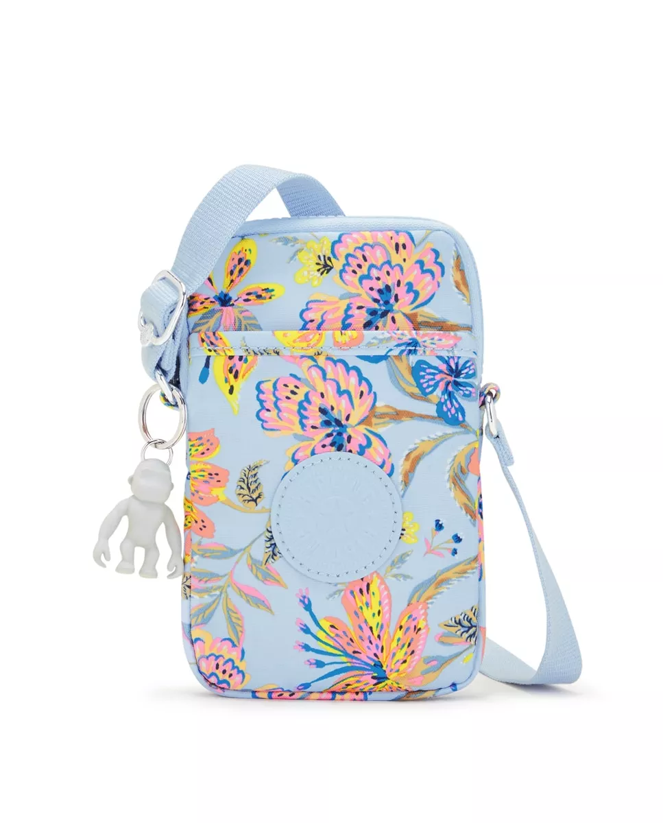 Kipling - Bandolera De Mujer Para Móvil Color Azul Estampado barato