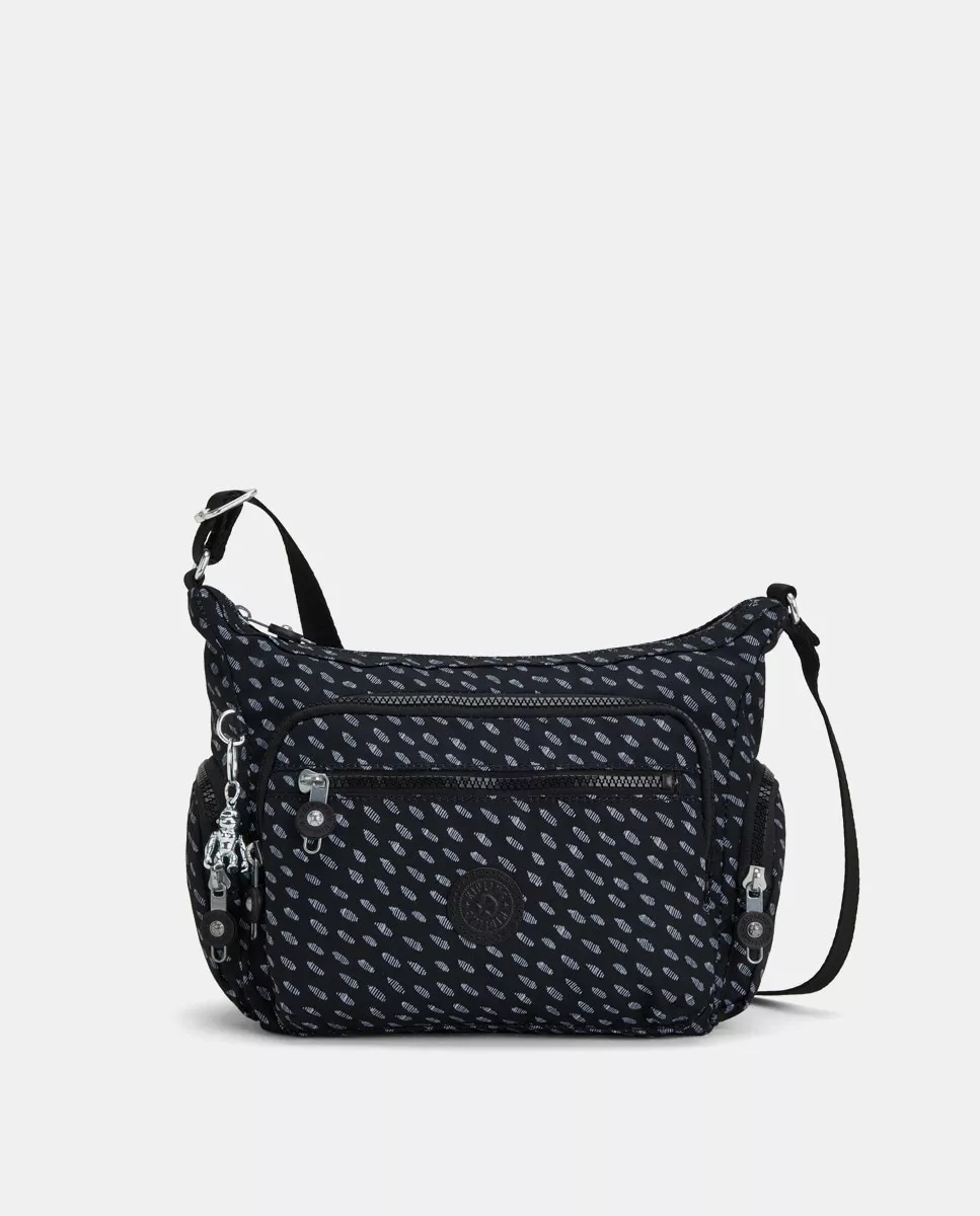 Kipling - Bandolera Pequeña En Negro Con Cierre De Cremallera barato