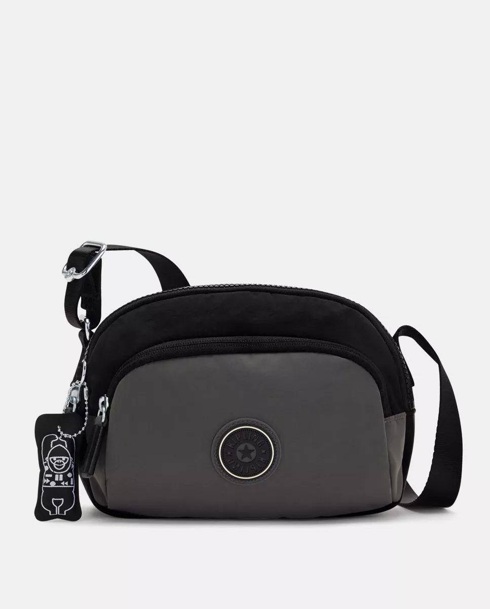 Kipling - Bandolera Pequeña Ratna De Nylon Reciclado En Negro En Oferta Kipling - Bandolera Pequeña Ratna De Nylon Reciclado En Negro Barato
