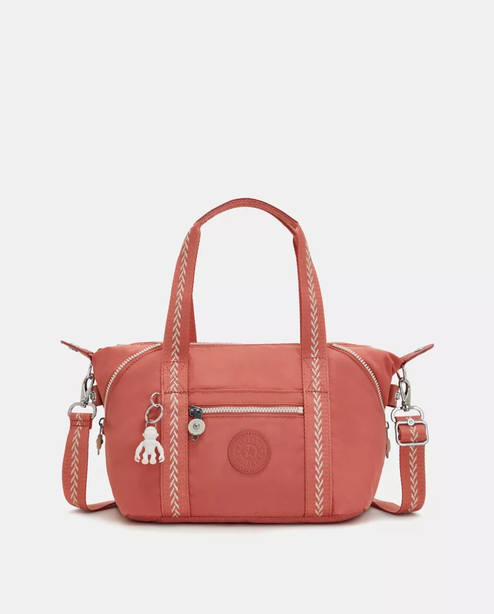 Kipling - Bolso De Hombro Tipo Tote Pequeño En Color Coral barato