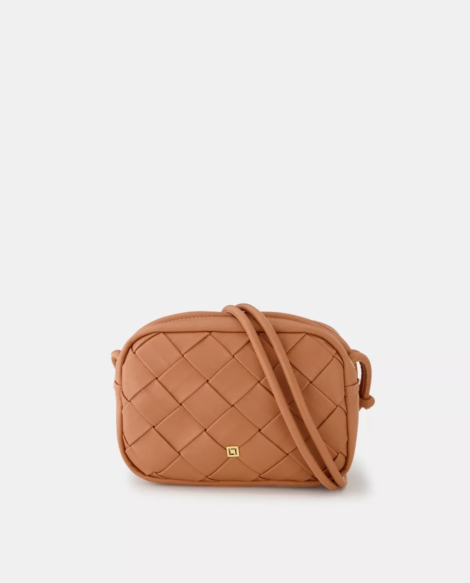 LT - Bolso Para Móvil Trenzado En Color Coral barato