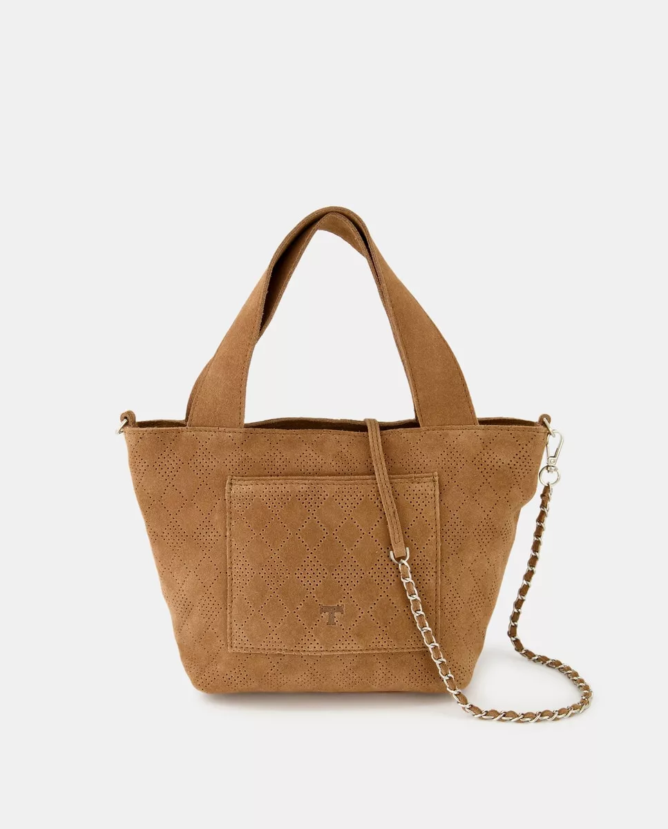 Latouche - Bolso De Hombro Tipo Shopping De Piel En Marrón Claro En Oferta Latouche - Bolso De Hombro Tipo Shopping De Piel En Marrón Claro Barato