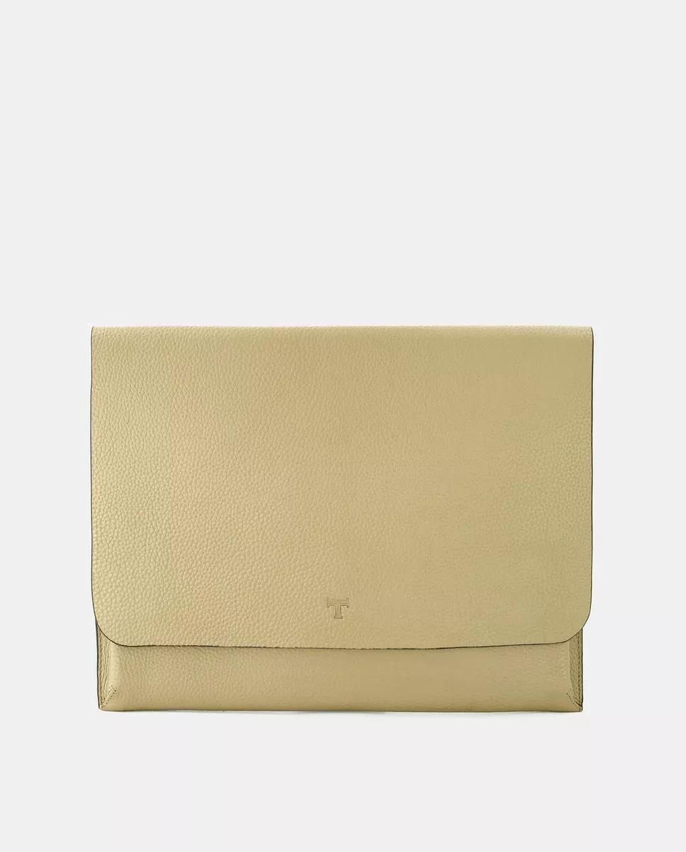 Latouche - Cartera De Mano Marrón Clara Con Solapa barato