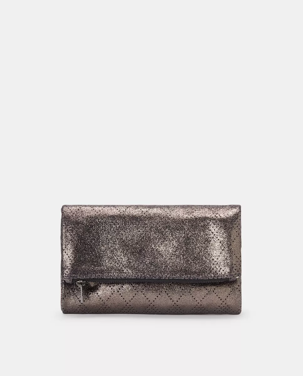 Latouche - Cartera Grande De Piel Metalizada Con Dibujo Troquelado En Oferta Latouche - Cartera Grande De Piel Metalizada Con Dibujo Troquelado Barato