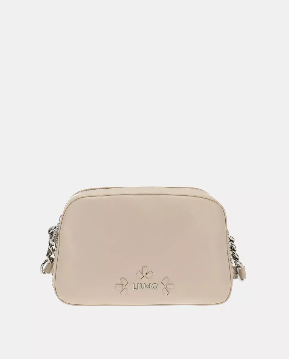 Liu Jo - Bandolera Beige Con Eslabones barato