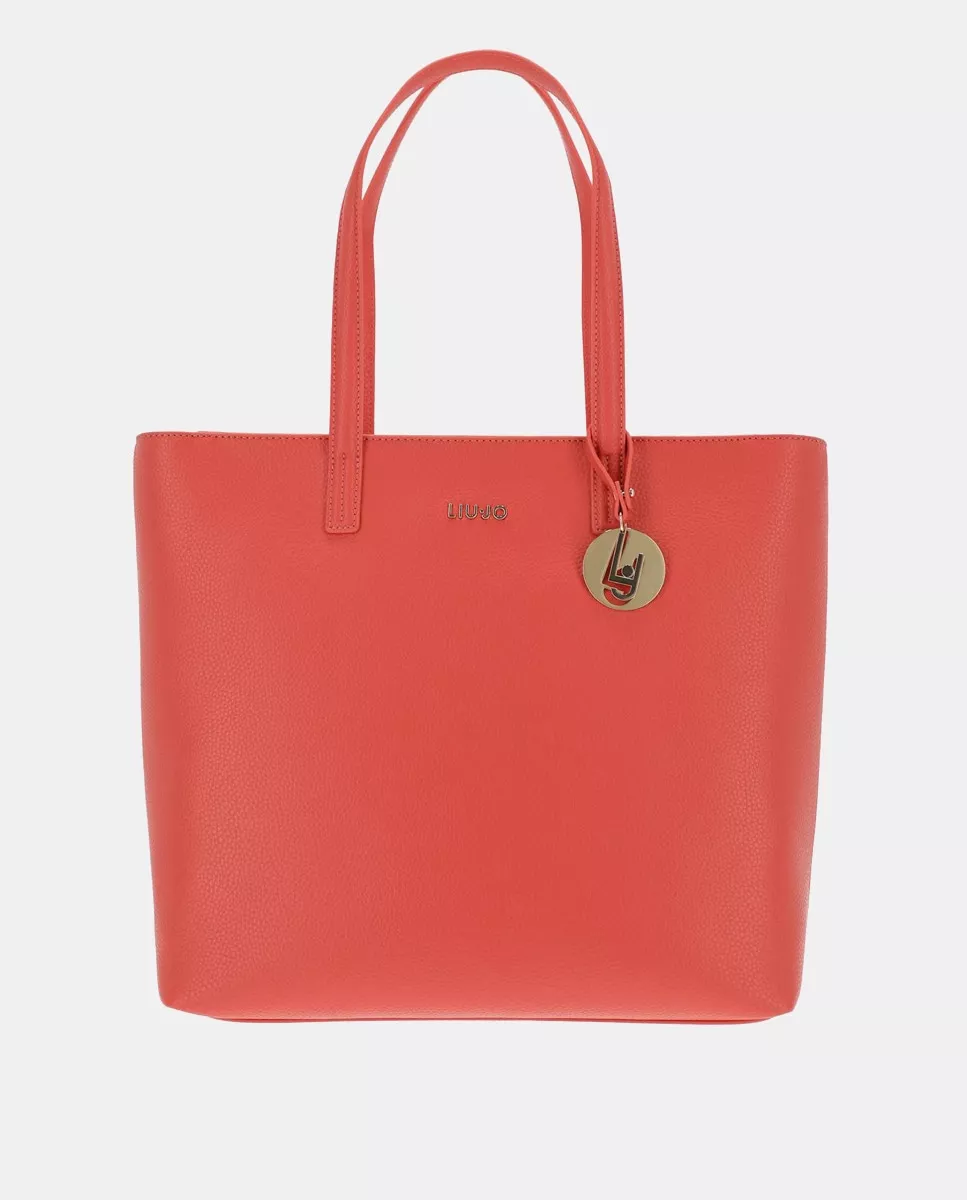 Liu Jo - Bolso De Hombro Tipo Shopper Color Coral barato