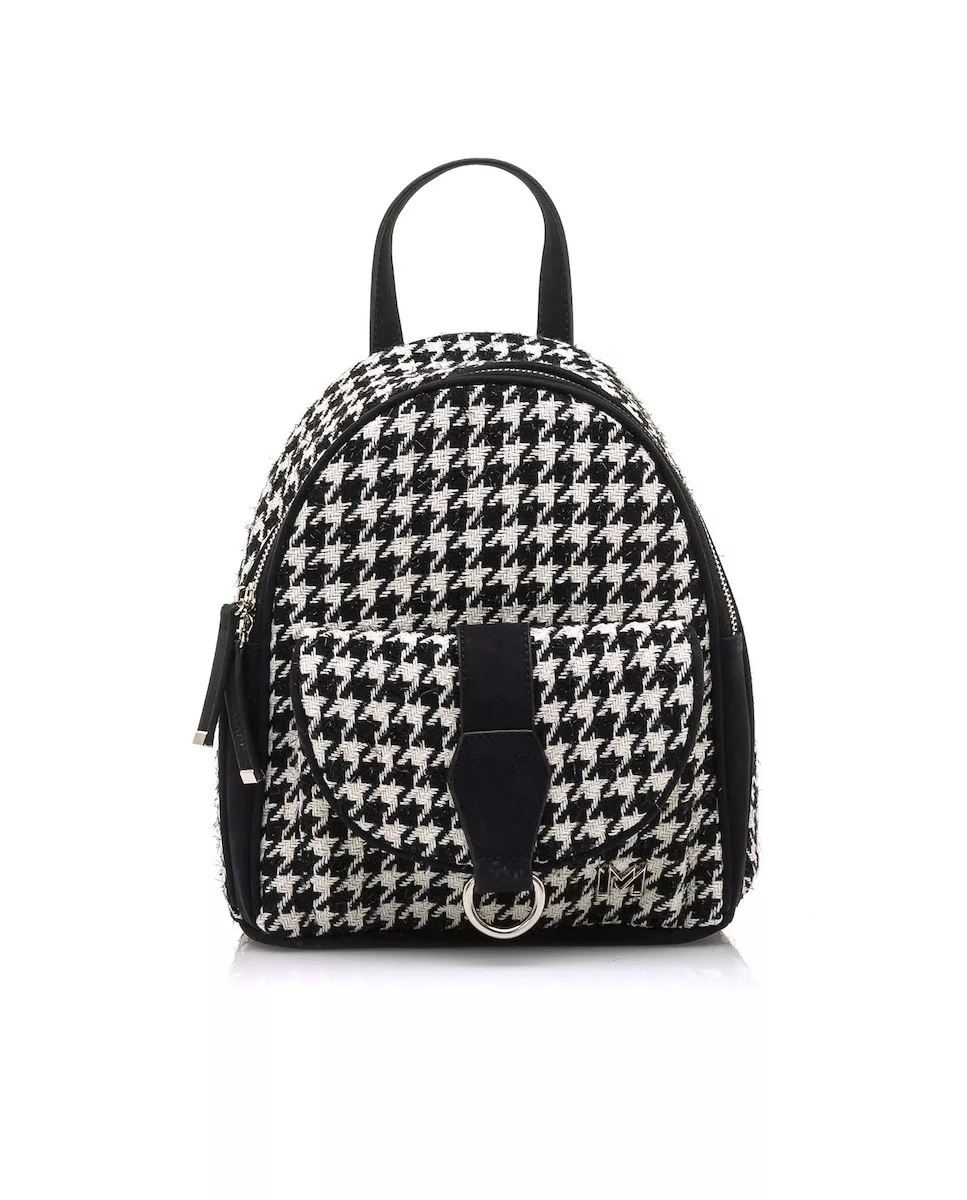 Mariamare - Mochila De Mujer Color Negro Con Cremallera En Oferta Mariamare - Mochila De Mujer Color Negro Con Cremallera Barato