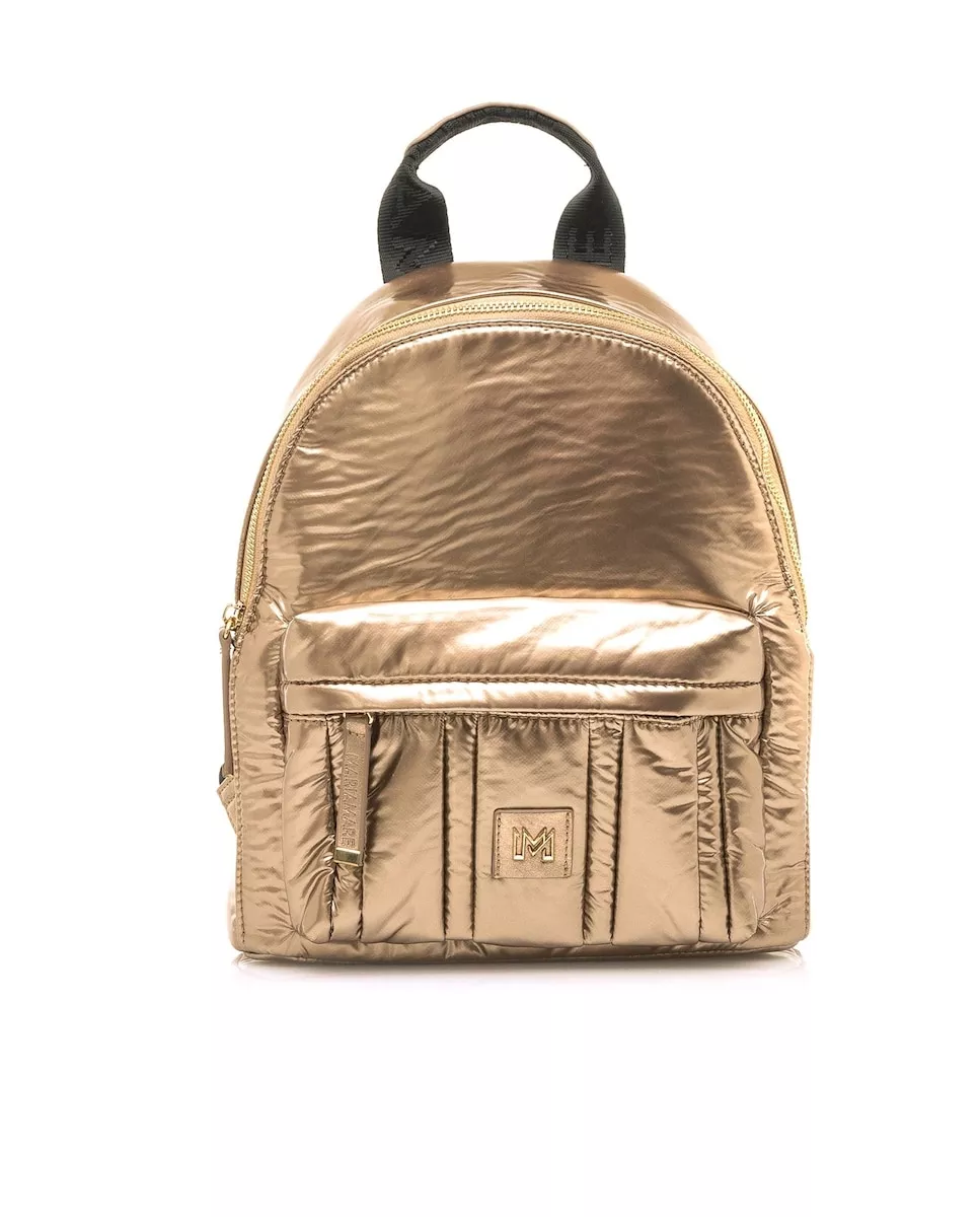 Mariamare - Mochila De Mujer En Tejido Acolchado En Color Oro barato