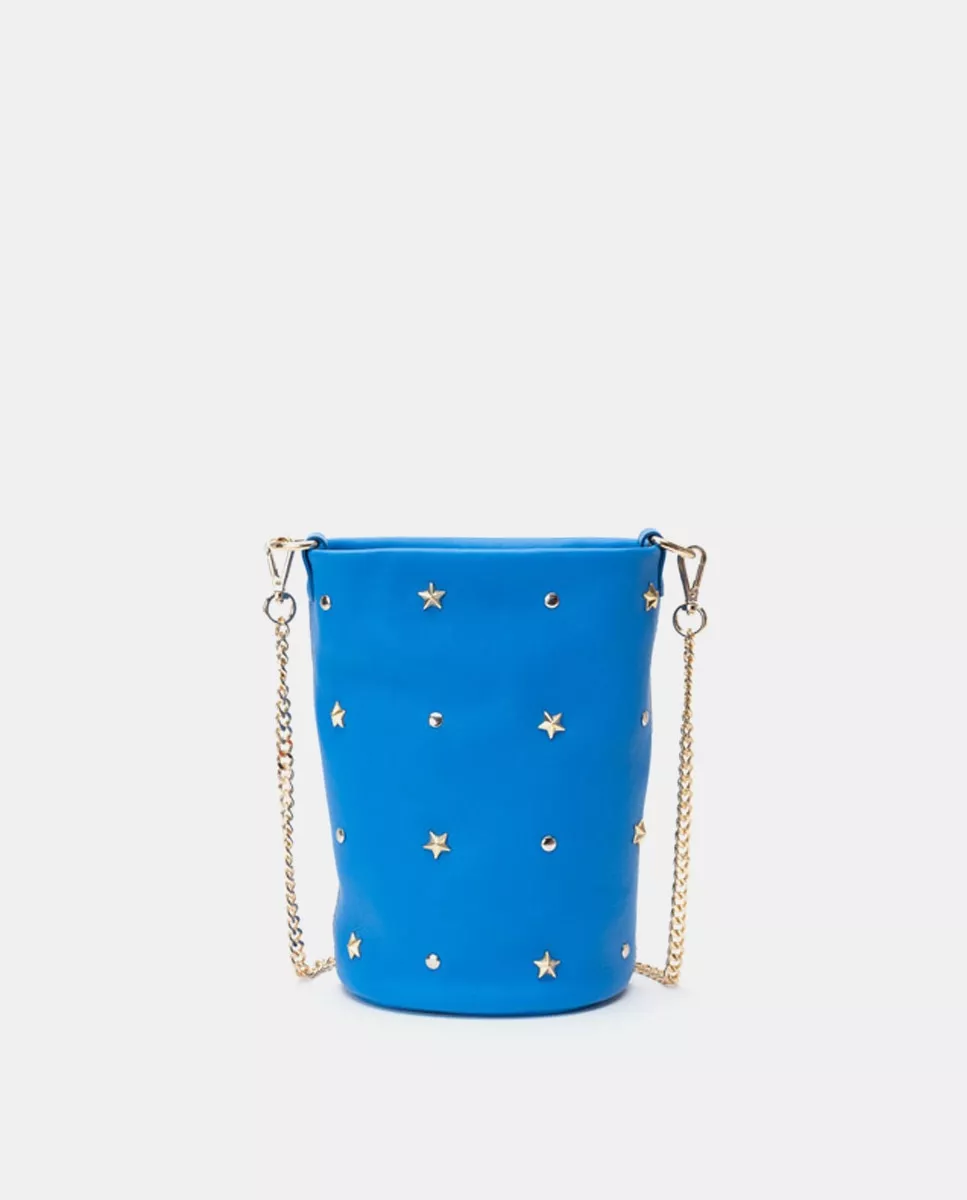 Mercules - Bolso De Fiesta Candy De Piel En Azul Con Apliques De Estrellas barato