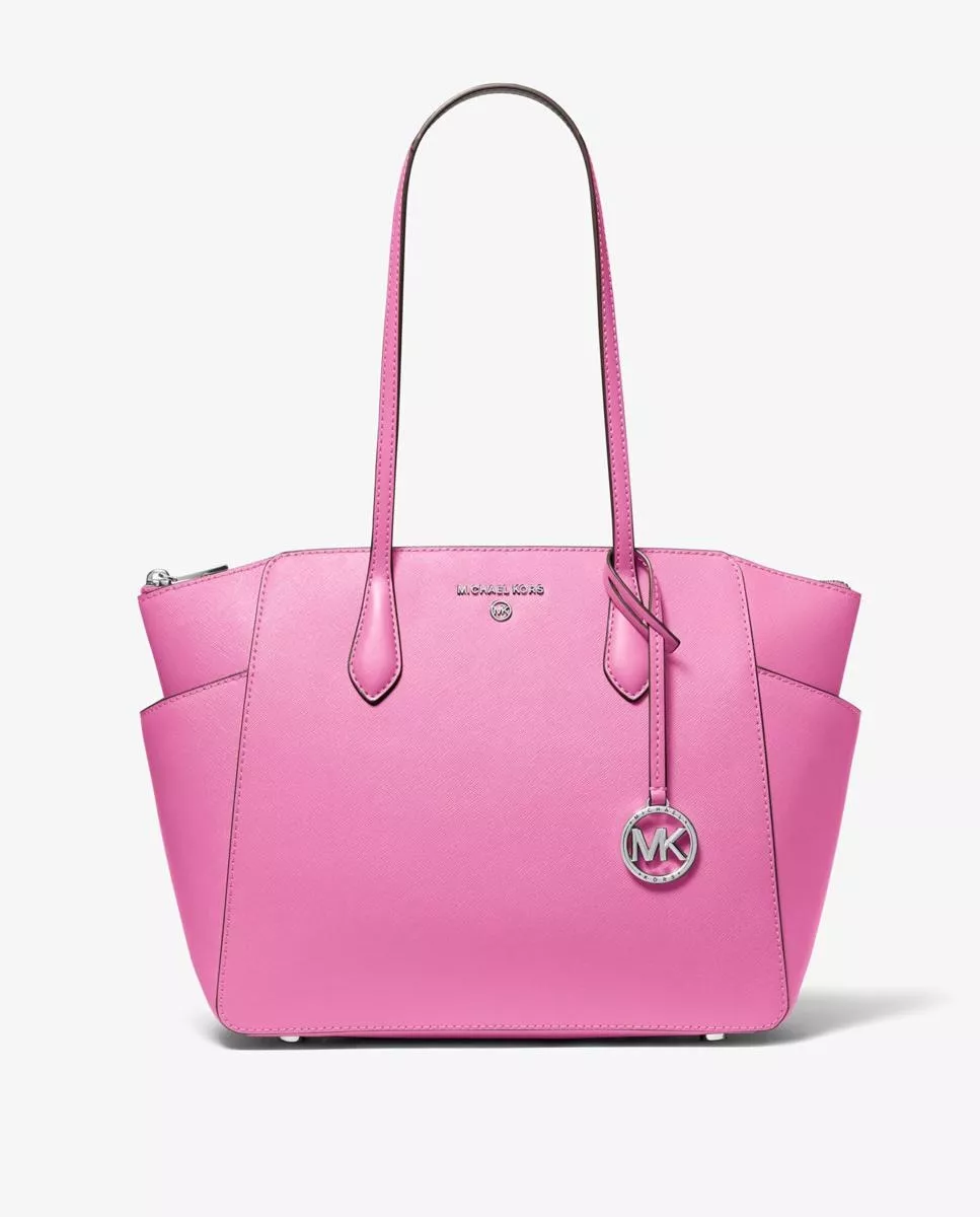 Michael Michael Kors - Bolso De Hombro Marilyn Tote De Piel En Rosa barato