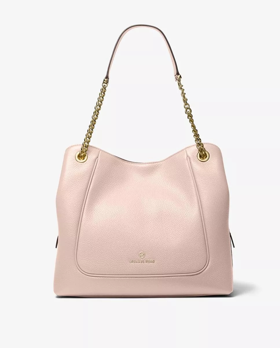 Michael Michael Kors - Bolso De Hombro Piper Tote De Piel En Rosa En Oferta Michael Michael Kors - Bolso De Hombro Piper Tote De Piel En Rosa Barato