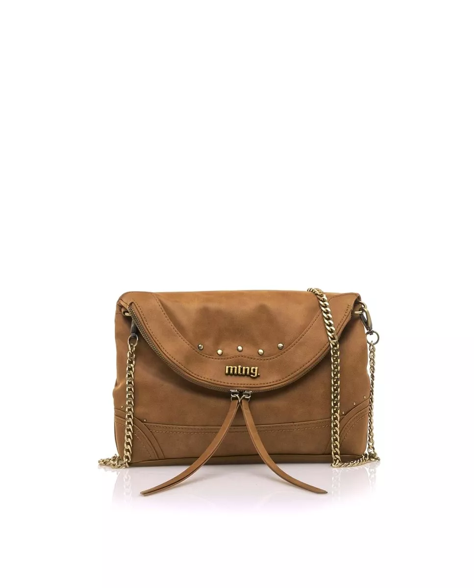 Mustang - Bandolera De Mujer En Color Marrón Con Detalle De Cadena En Oferta Mustang - Bandolera De Mujer En Color Marrón Con Detalle De Cadena Barato